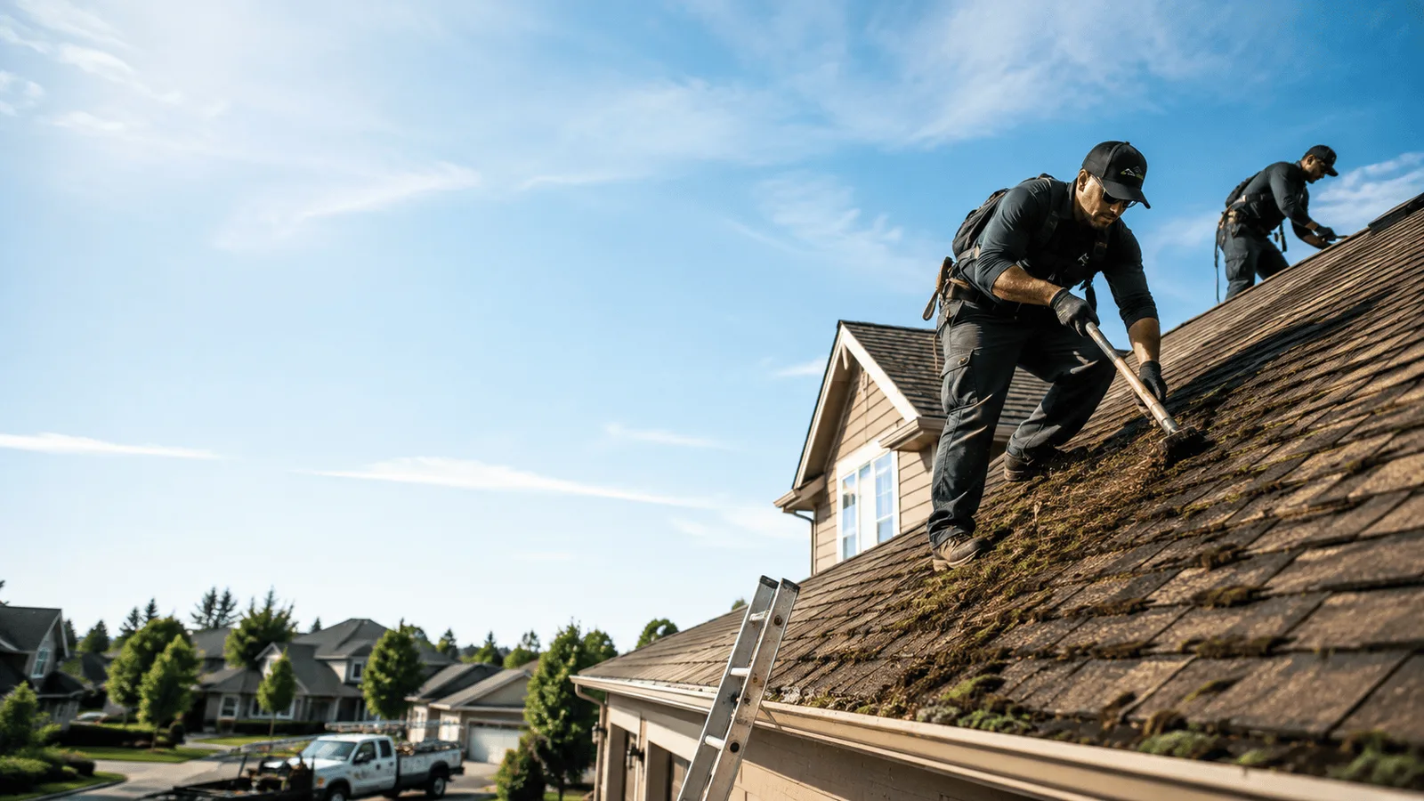 Roof Moss Removal in Protection, KS near me